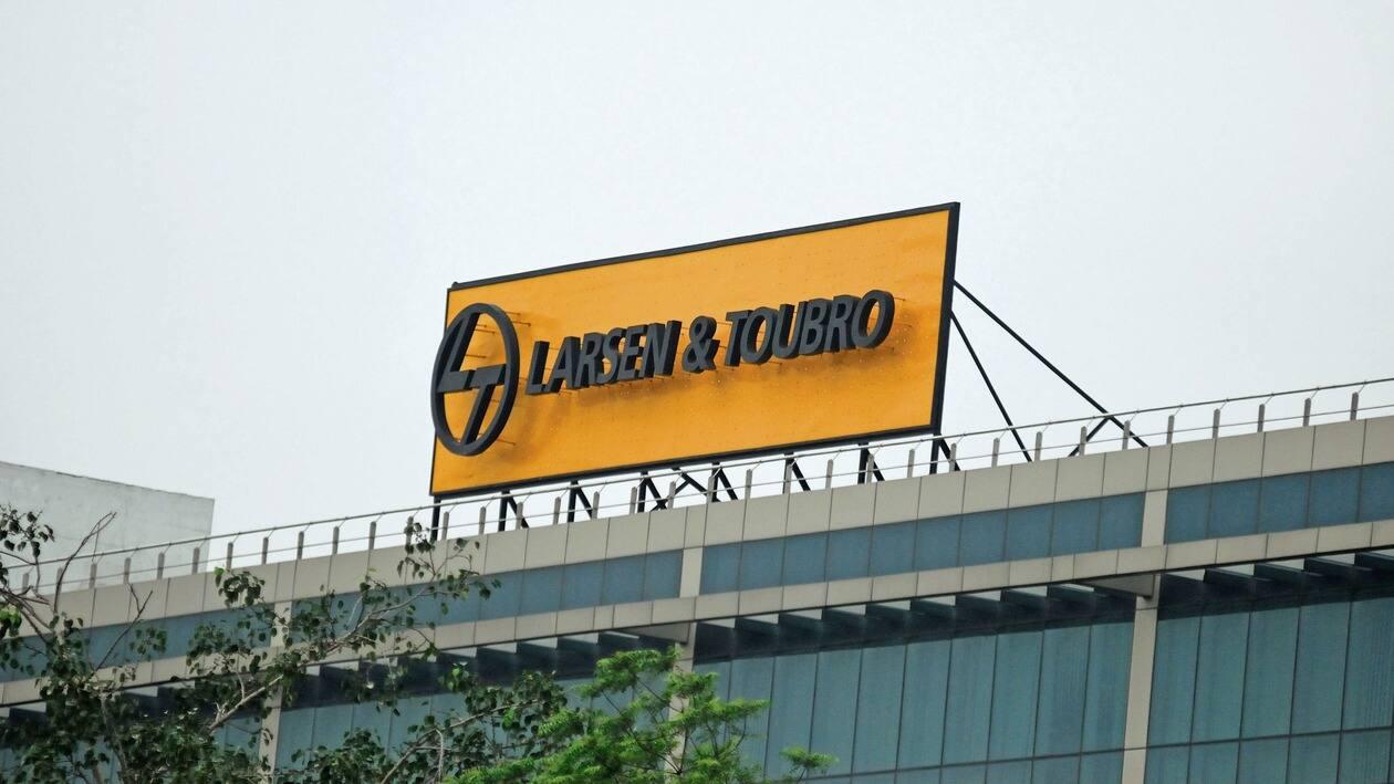 Larsen and Toubro (L&T) shares jumped over 4 percent.