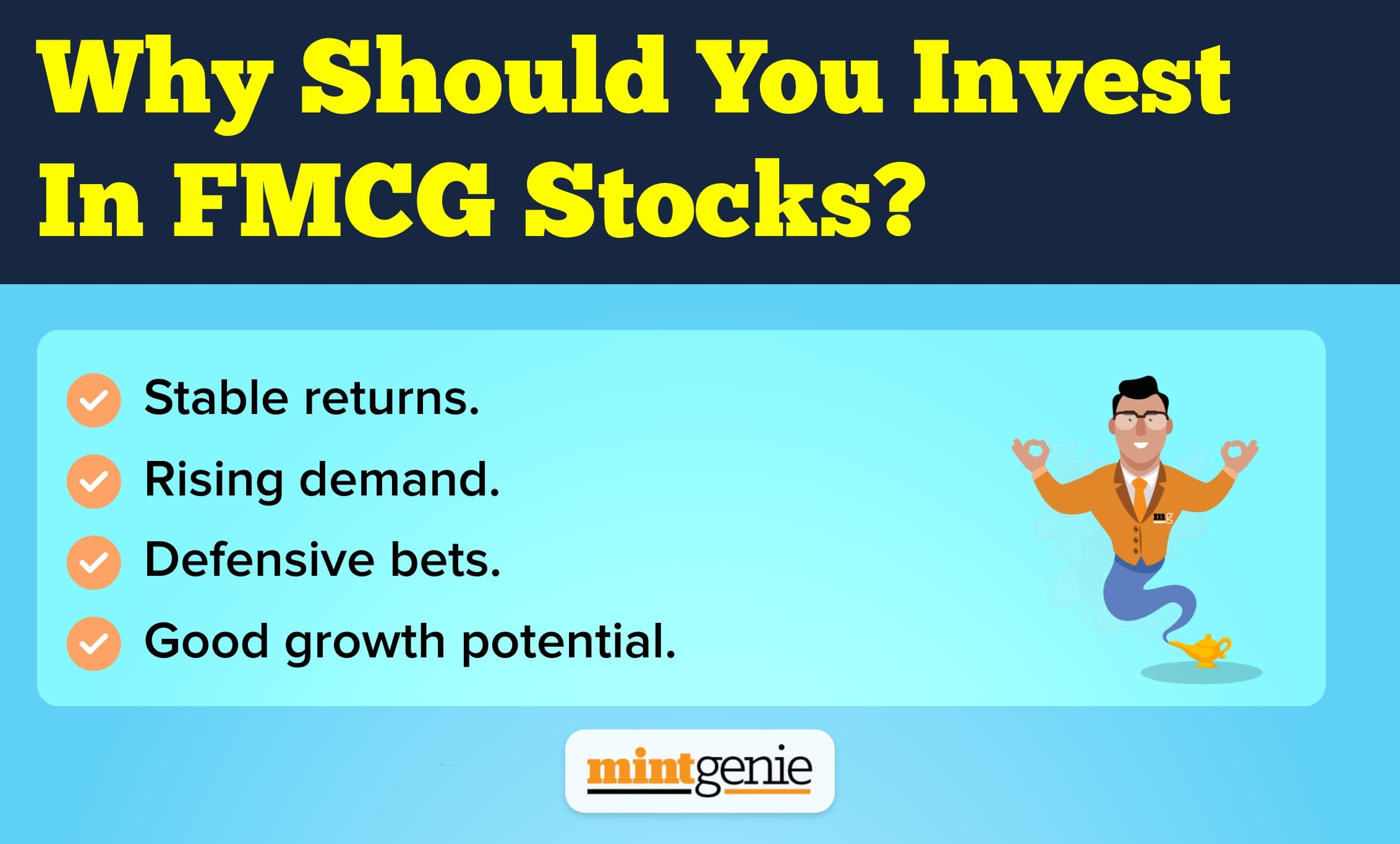 Why should you buy FMCG stocks?
