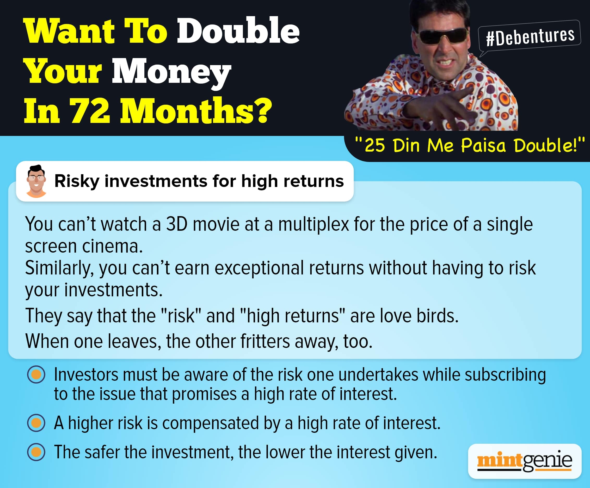 You run into several risks when you invest in financial instruments that offer high returns.&nbsp;