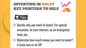 We explain here how to invest in gold