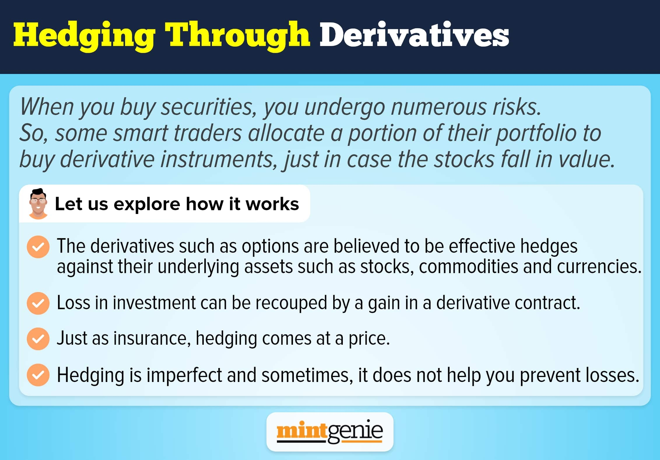 We explain hedging through derivatives here.&nbsp;