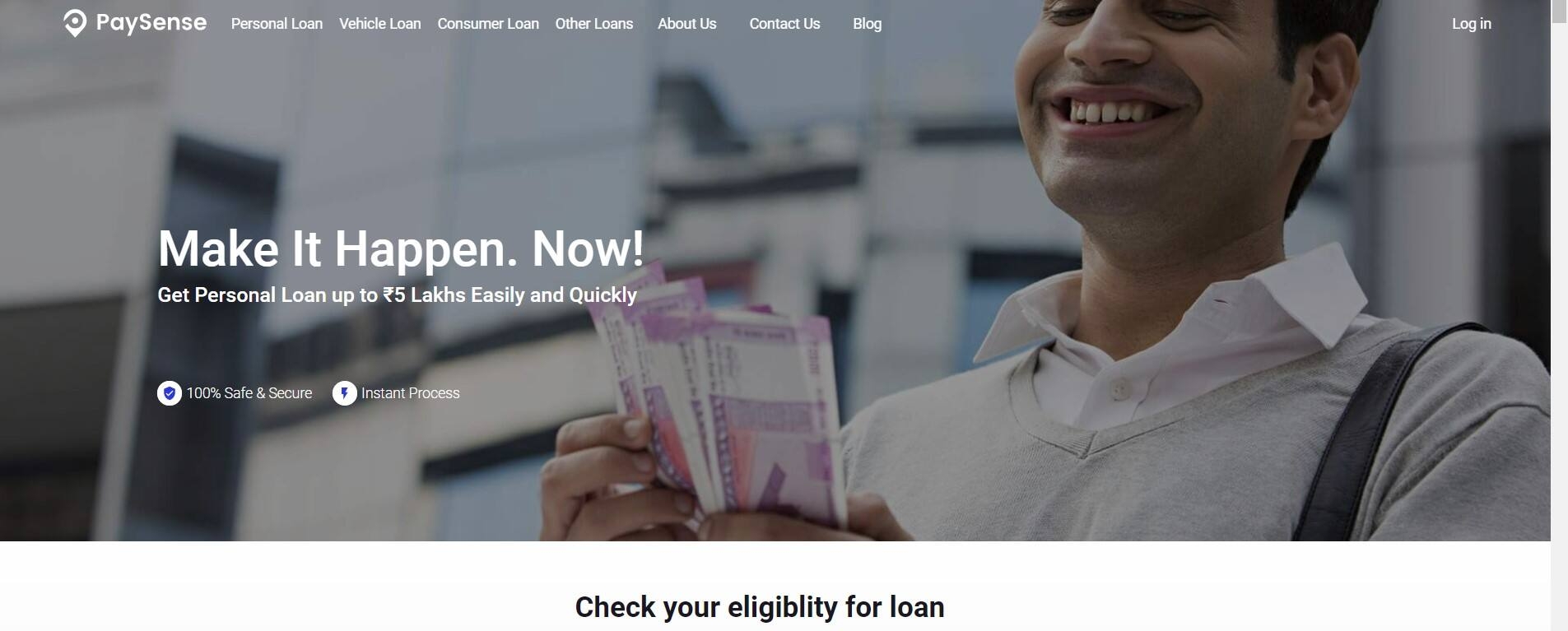 PaySense: It merged with LazyPay recently, and offers personal loans up to  <span class='webrupee'>₹</span>5 lakh. They also offer a line of credit and one can borrow upto 50 percent of this credit line.