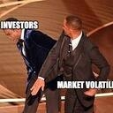Meme of the day: Market volatility hits investors straight in the face