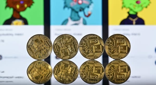 Bitcoin surged 5.46 percent to trade at $47,083 on Monday.