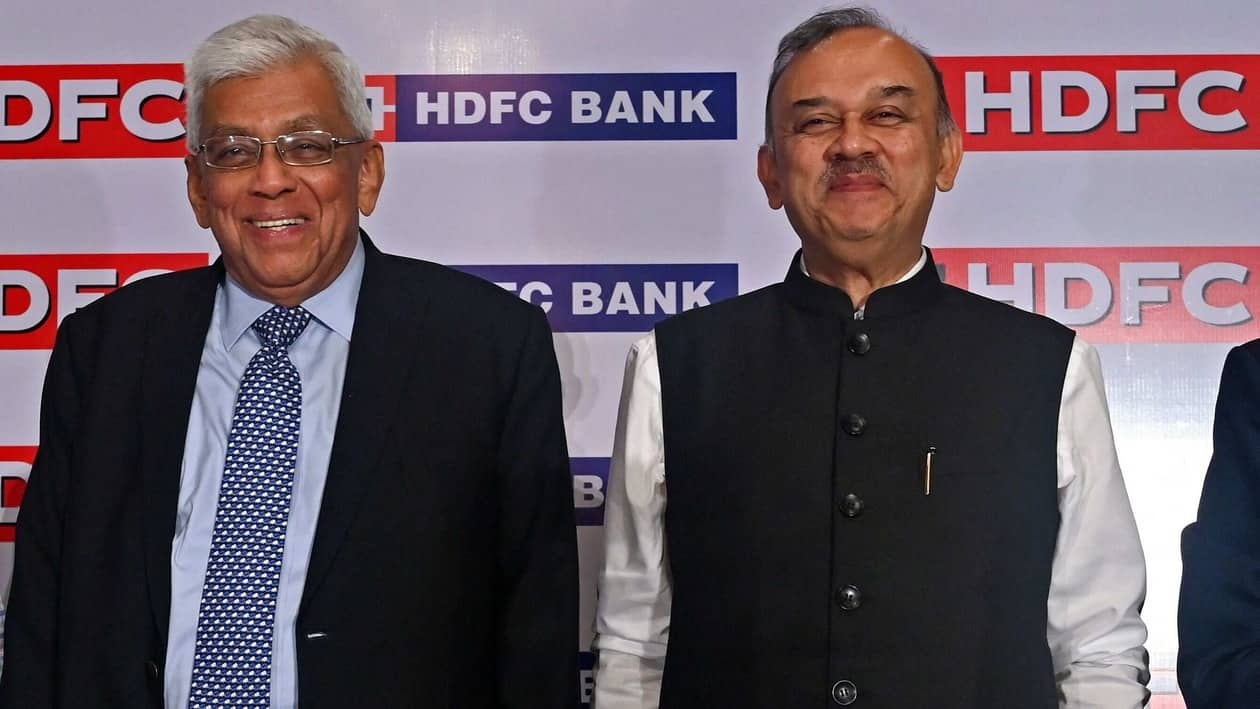 Banks merge to create more efficient operations and build scale. While it is simple to view such mega deals (HDFC Bank and HDFC Ltd) from the prism of huge capital allocation, it is equally important to manage the perceptions of customers to such mergers (AFP)