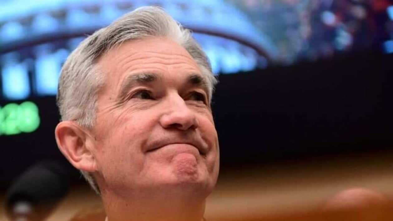 FILE PHOTO: Federal Reserve Chairman Jerome Powell testifies during a House Financial Services Committee hearing on Monetary Policy and the State of the Economy in Washington, U.S. July 10, 2019. REUTERS/Erin Scott/File Photo
