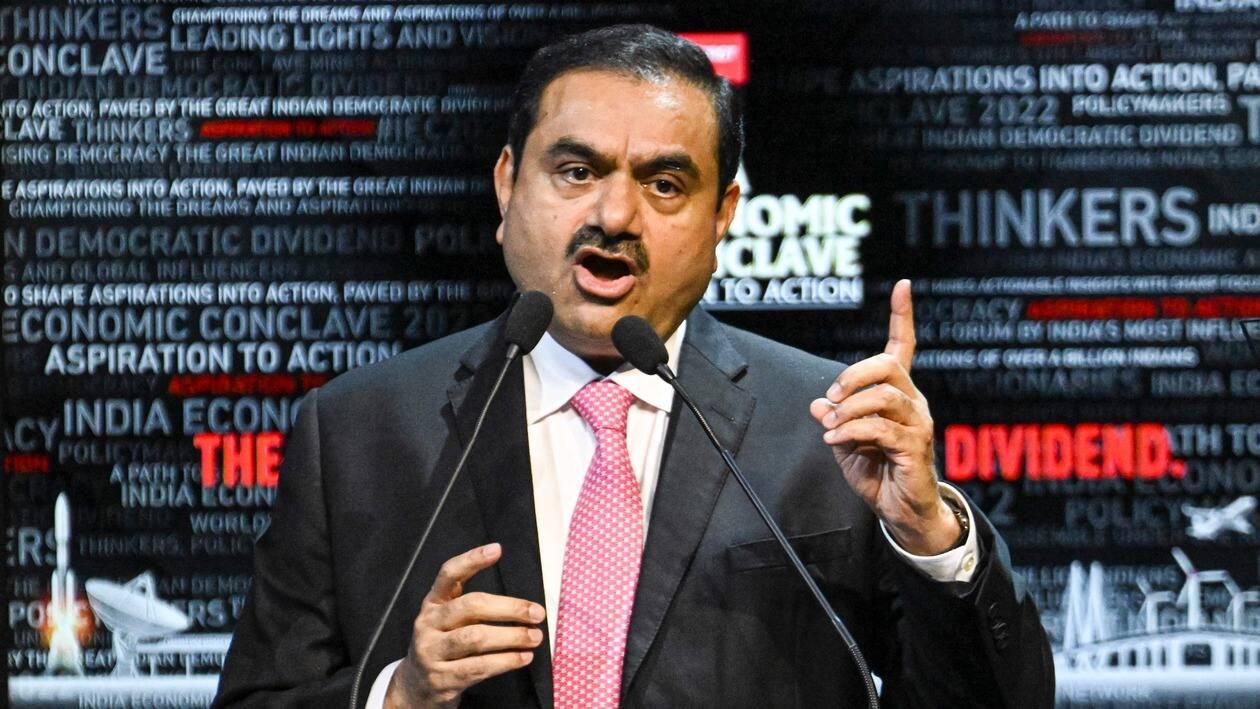 Mumbai: Founder and the Chairman of the Adani Group Gautam Adani during the India Economic Conclave session in Mumbai, Thursday, April 21, 2022.  (PTI Photo/Shashank Parade)(PTI04_21_2022_000230A)