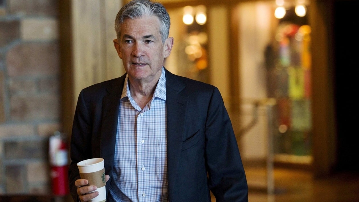 FILE PHOTO: Federal Reserve Chair Jerome Powell attends the Federal Reserve Bank of Kansas City's annual Jackson Hole Economic Policy Symposium in Jackson Hole, Wyoming August 28, 2015. REUTERS/Jonathan Crosby/File Photo/File Photo/File Photo
