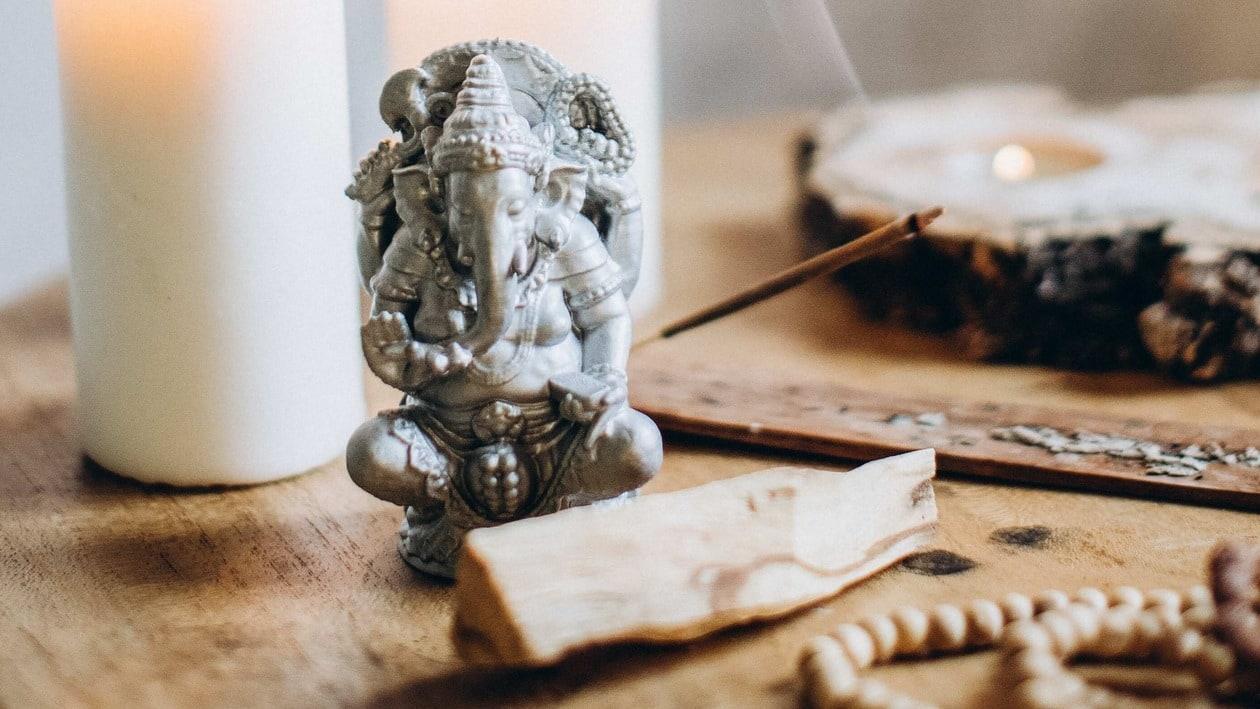 Ganesh is the symbol of new beginnings.
