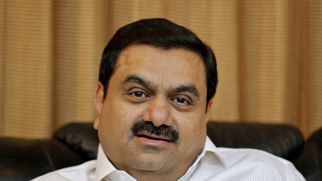 FILE PHOTO: Indian billionaire Gautam Adani speaks during an interview with Reuters at his office in the western Indian city of Ahmedabad in this April 2, 2014 file photo.    REUTERS/Amit Dave/File Photo/File Photo