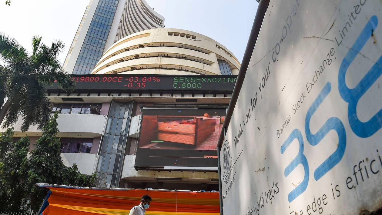Sensex declines 262.73 points to 56,147.23 in early trade; Nifty falls 70.4 points to 16,747.70 (PTI Photo/Kunal Patil)&nbsp;