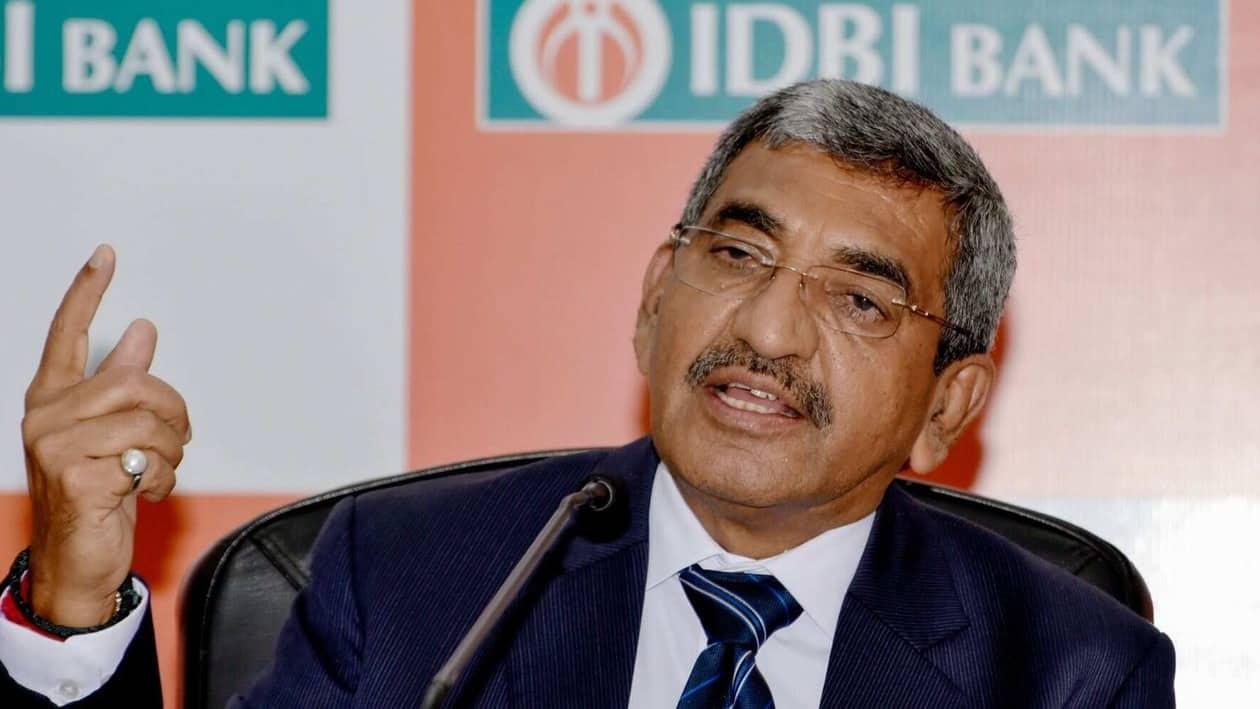 Rakesh Sharma, chief executive officer of IDBI Bank Ltd., during a news conference in Mumbai, India, on Friday, Oct. 21, 2022. India is pushing for a valuation of around 640 billion rupees ($7.7 billion) for state-owned IDBI Bank in what could be the biggest sale of the governments stake in a lender in decades, according to a person familiar with the matter. Photographer: Indranil Aditya/Bloomberg