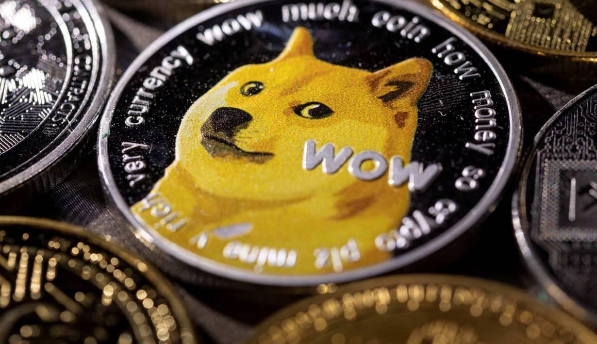 Dogecoin's market cap is now around $20.57 billion, whereas that of Cardano is around $13.9 billion.