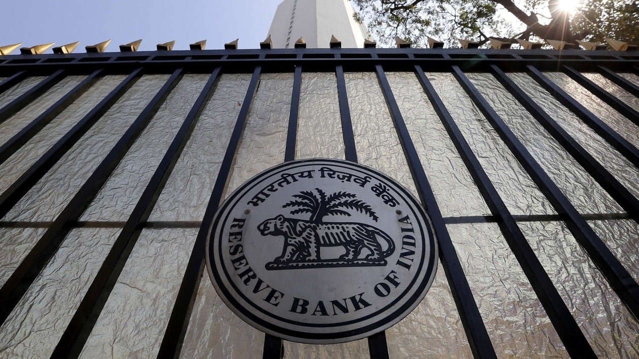 FILE PHOTO: The Reserve Bank of India (RBI) seal is pictured on a gate outside the RBI headquarters in Mumbai, India, February 2, 2016. REUTERS/Danish Siddiqui/File Photo/File Photo