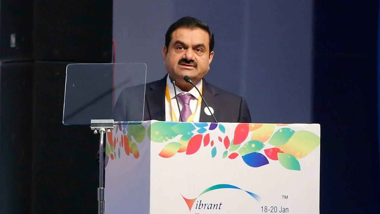 FILE- Adani group Chairman Gautam Adani speaks during the inauguration of the 9th Vibrant Gujarat Global Summit in Gandhinagar, India, Jan. 18, 2019. India’s Adani Group vehemently objected Wednesday to allegations by short-selling firm Hindenburg Research that caused shares in its companies to plunge by as much as 8%. Hindenburg issued a report late Tuesday saying it was betting against shares in companies within the Adani empire, founded by Asia’s richest man, coal magnate Gautam Adani. (AP Photo/Ajit Solanki, File)