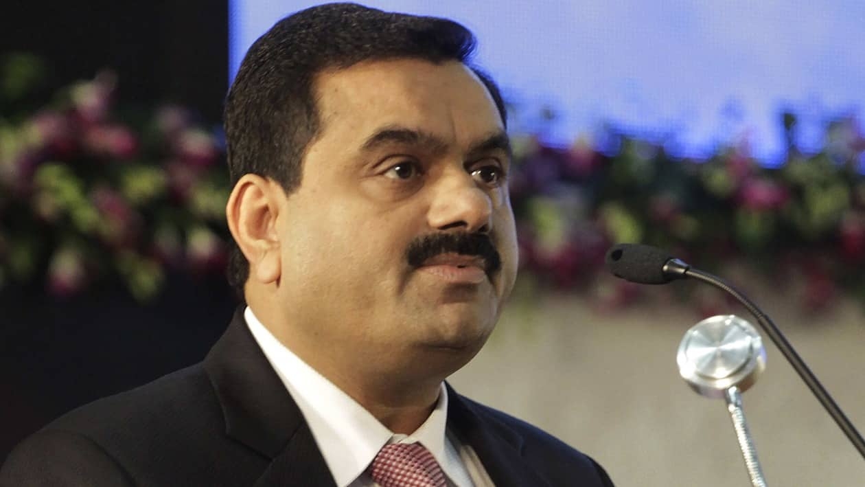 Gautam Adani speaks during the inauguration of Vibrant Gujarat Global Investor summit in Gandhinagar, India, Jan. 12, 2011. Embattled Indian billionaire Adani called off his flagship company's $2.5 billion share sale late Wednesday, Feb. 1. 2023, after a tumultuous week saw his conglomerate shed tens of billions of dollars in market value after claims of fraud from a U.S.-based short-selling firm. (AP Photo/Ajit Solanki)