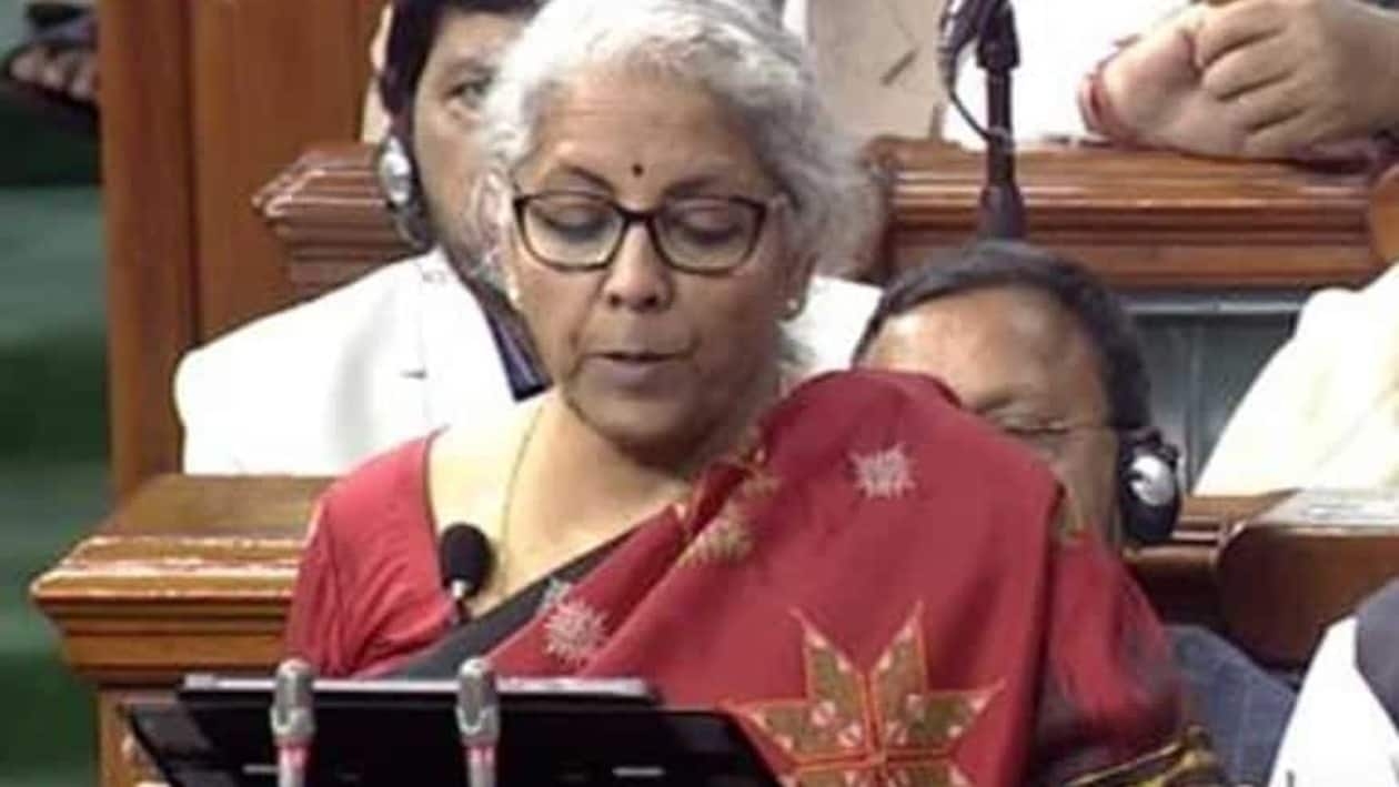 Union finance minister Nirmala Sitharaman presented the Union Budget 2023-24 in the Parliament on February 1 (Twitter Photo).