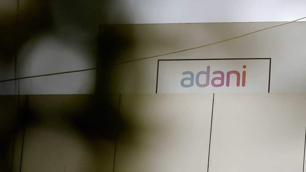 The m-cap of seven listed Adani group stocks fell by  <span class='webrupee'>₹</span>49,043 crore in Monday's trade