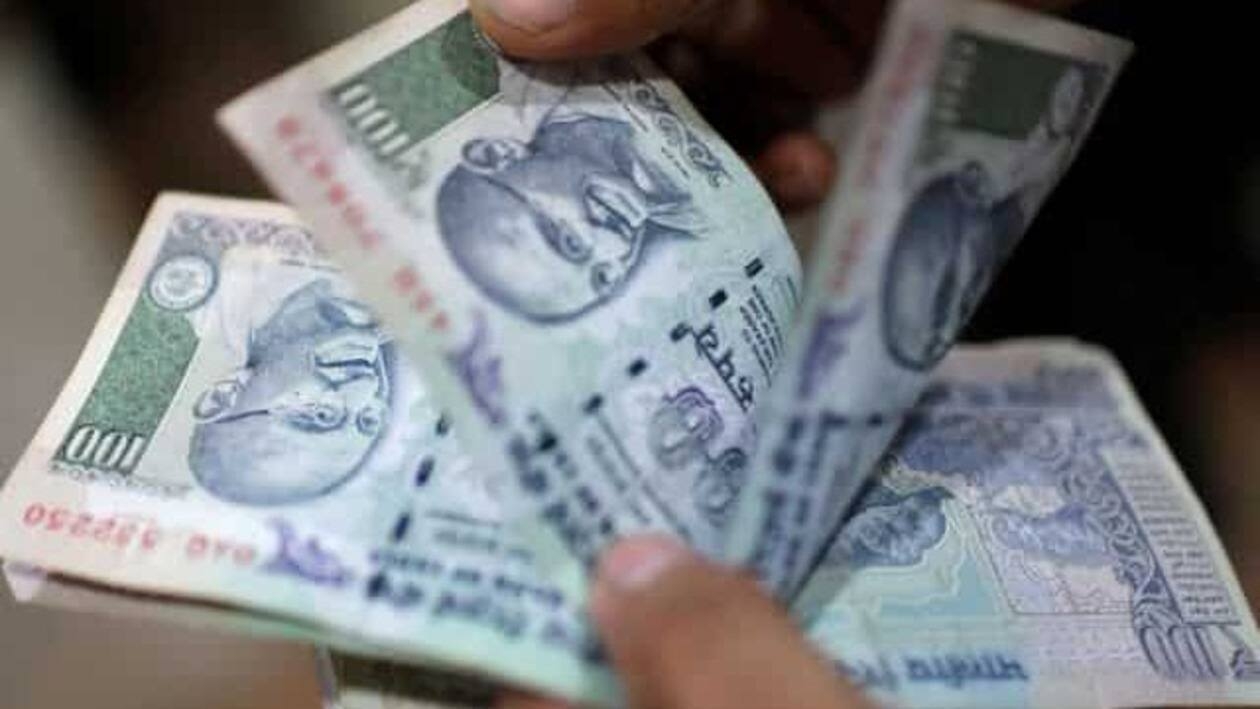 At the interbank foreign exchange market, the rupee opened at 82.77 against the greenback and finally settled for the day at 82.84 (provisional), registering a fall of 14 paise over its previous close of 82.70.