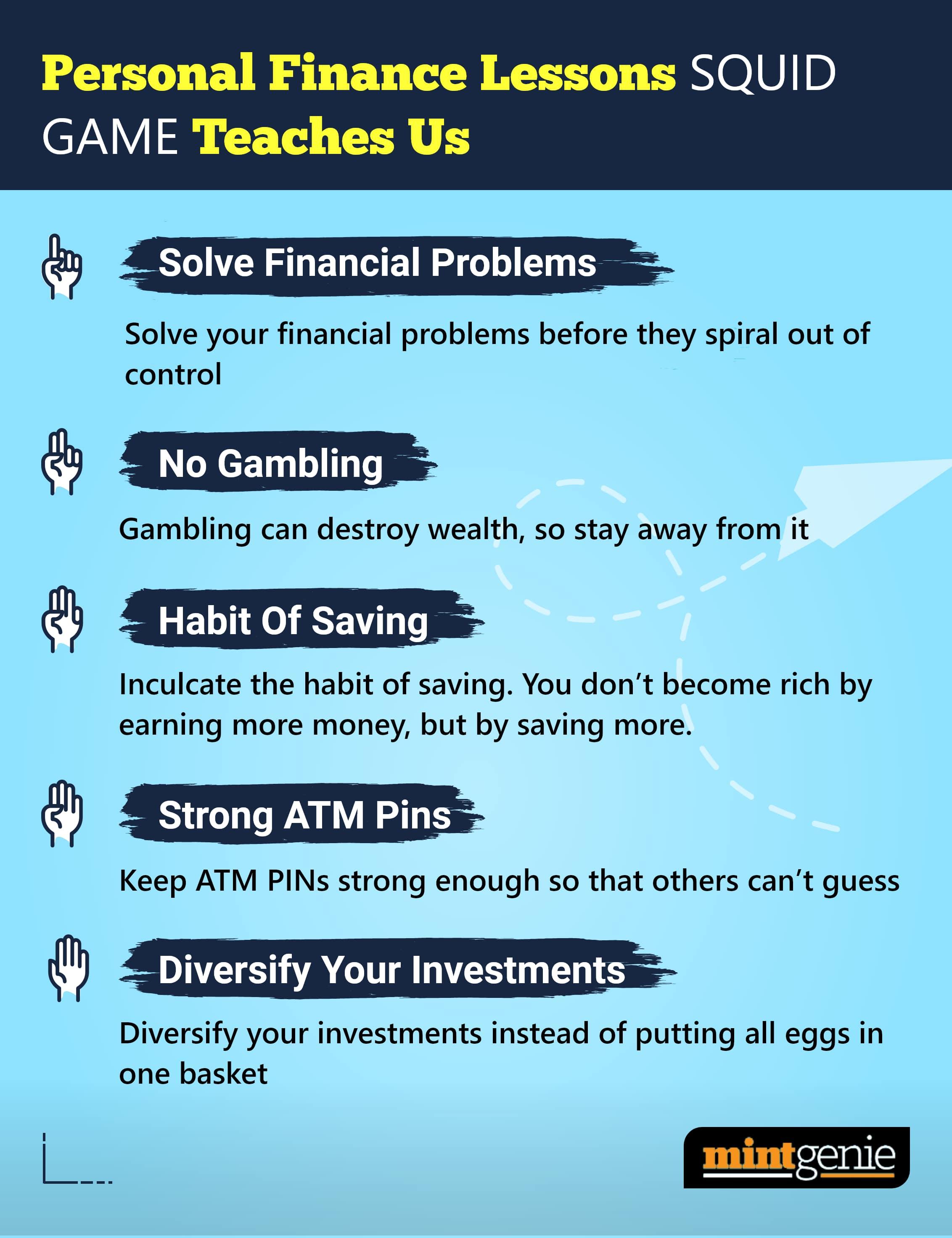 Personal finance lessons from Squid Game 