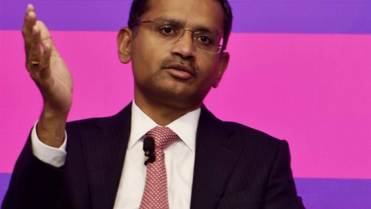 Rajesh Gopinathan, chief executive officer and managing director of Tata Consultancy Services Ltd (File)