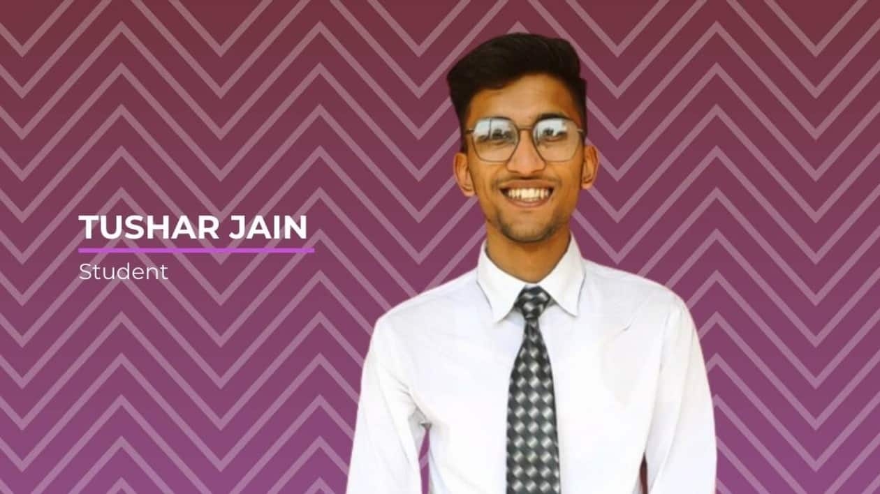 Money can’t solve your problems, but it ensures that you have one less problem, believes student Tushar Jain