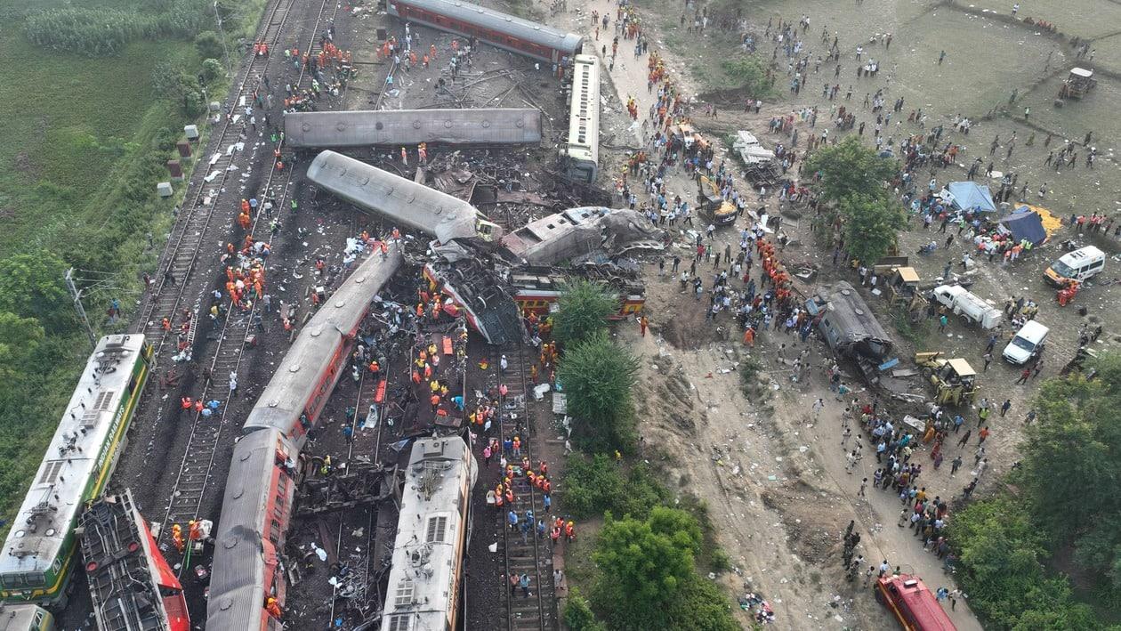Three trains crashed on June 2, 2023 in the eastern Indian state of Odisha's Balasore district. 