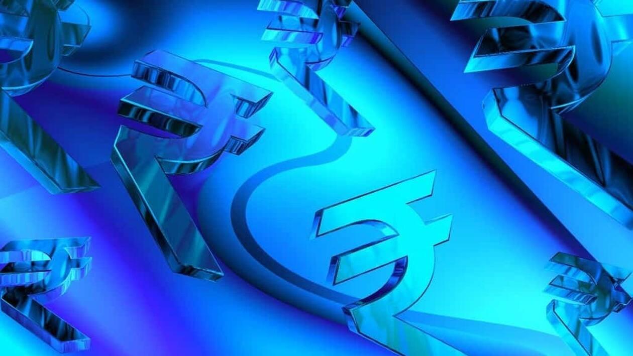 Forex traders said the rupee is trading on a positive note on significant foreign fund inflows and positive macro economic indicators.