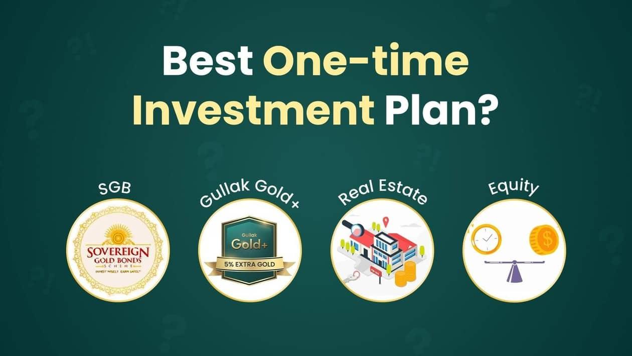 In India, a plethora of one-time investment options cater to diverse investor needs.